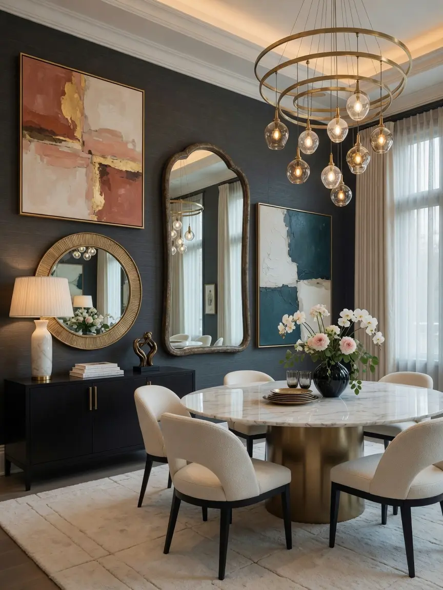 Round Dining Table
