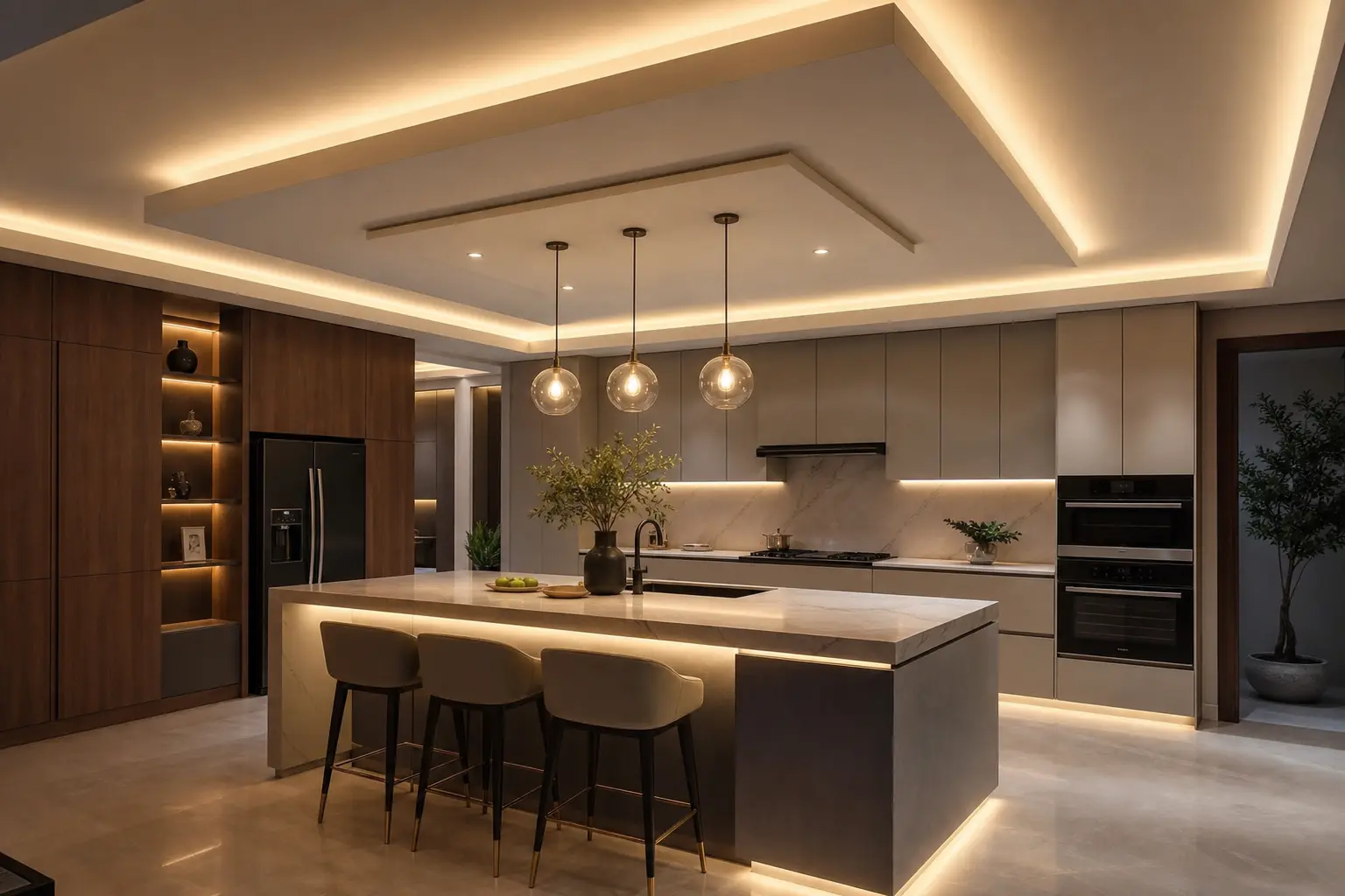 Modern Kitchen False Ceiling Design Ideas