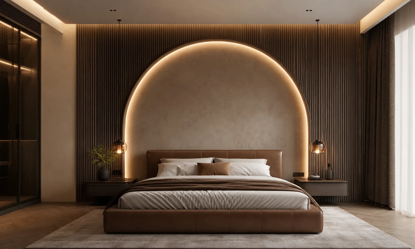 Aesthetic Bedroom Accent Wall Ideas