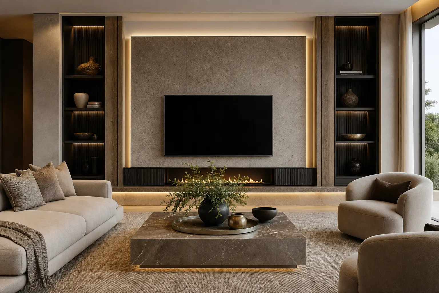 Modern Cozy Living Room Design Ideas