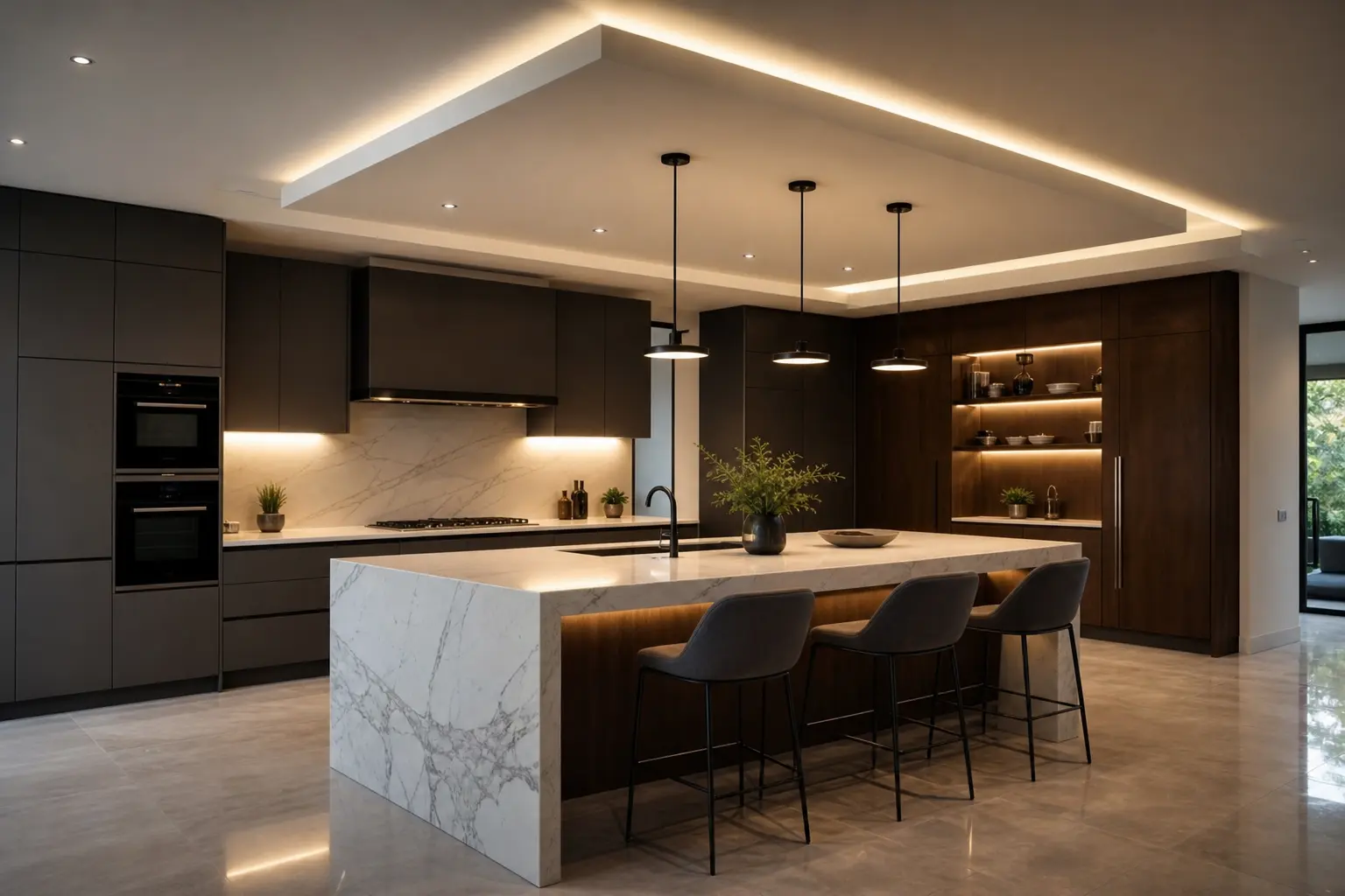 Modern Kitchen False Ceiling Design Ideas