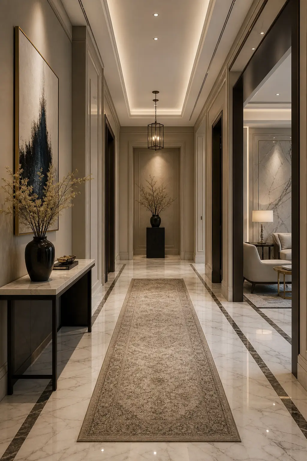 Modern Luxury Hallway Interior Ideas