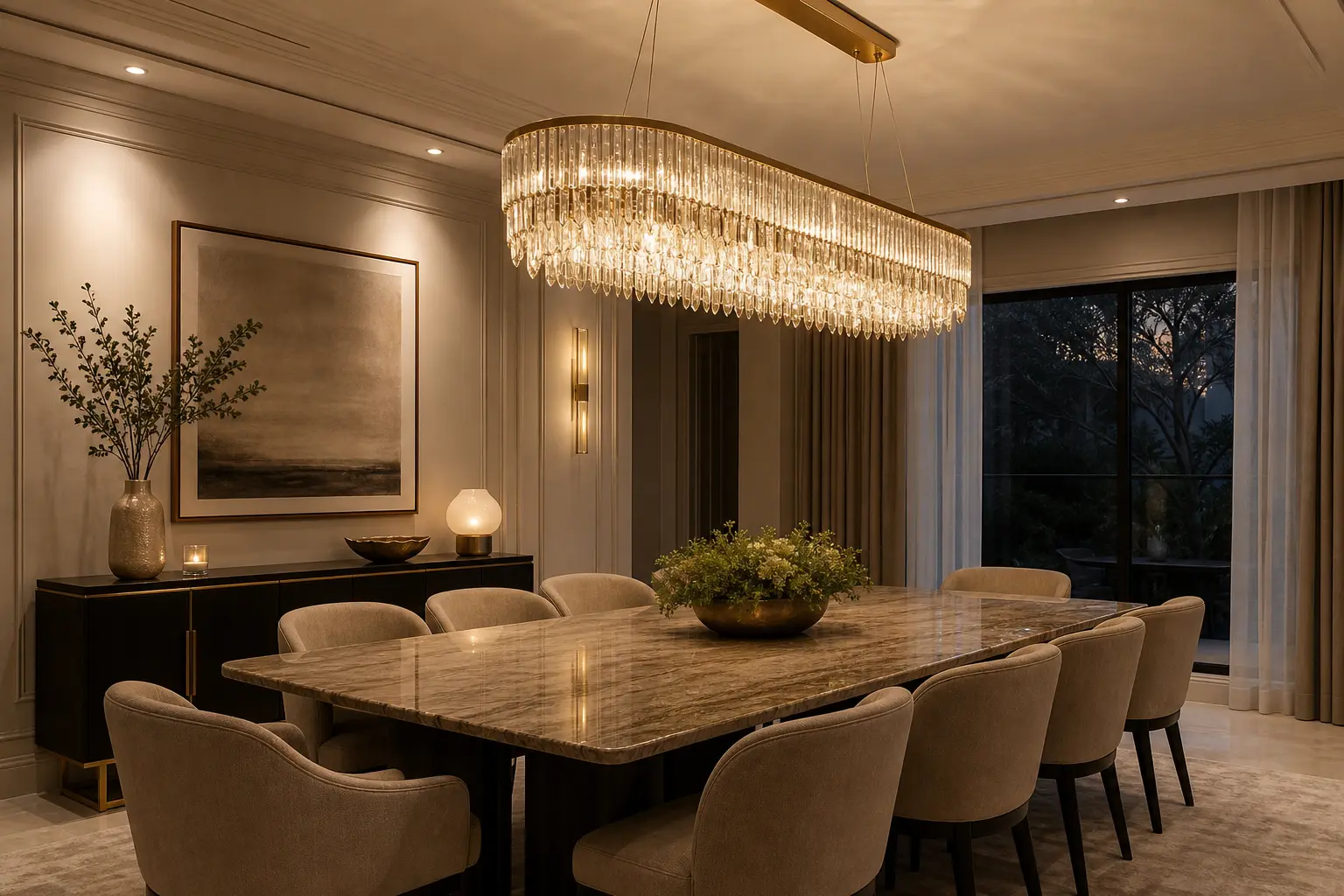 Modern Dining Room Lighting Ideas