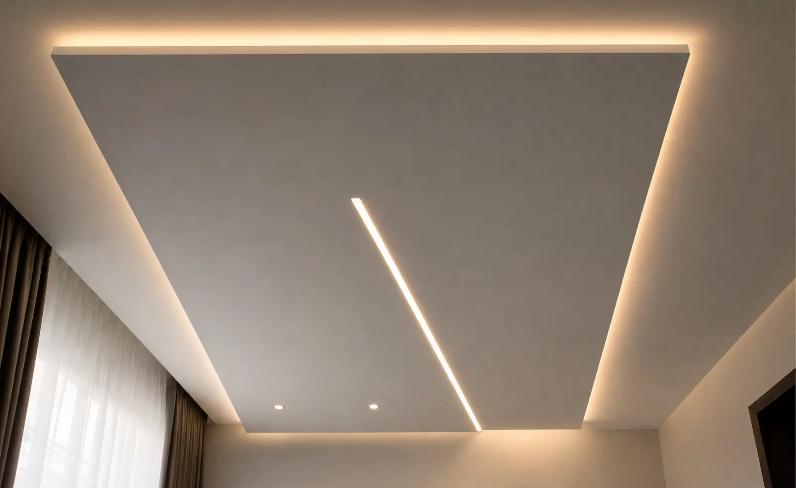 Modern Minimalist False Ceiling Design Ideas