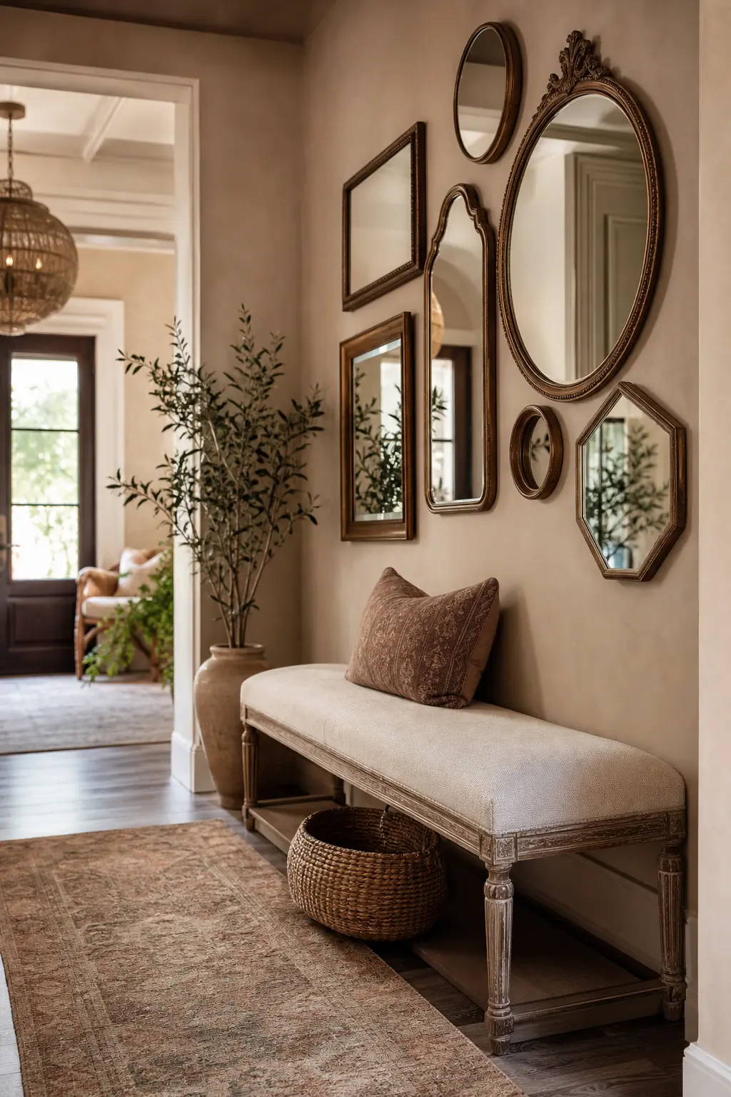Aesthetic Boho Entryway Decor Ideas