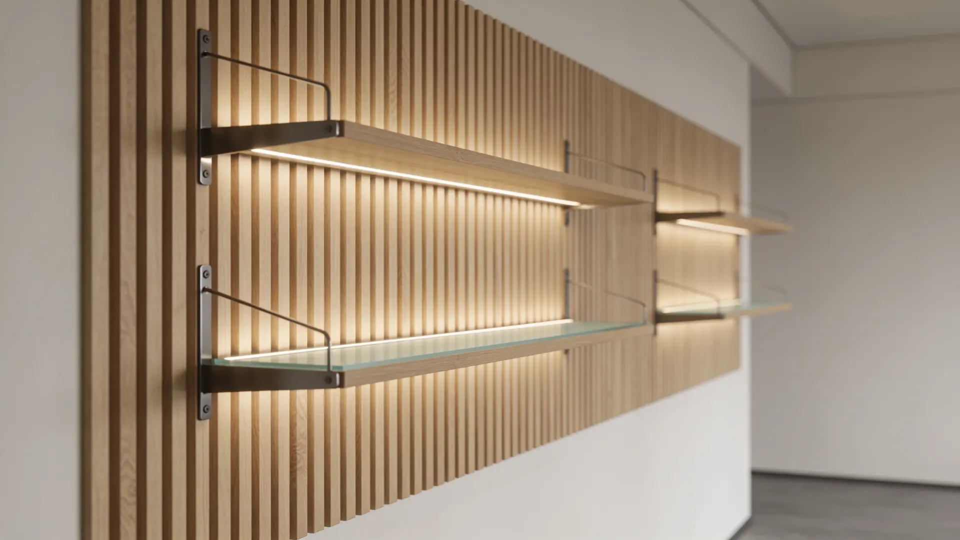 Modern Wooden Slat Wall Decor Ideas