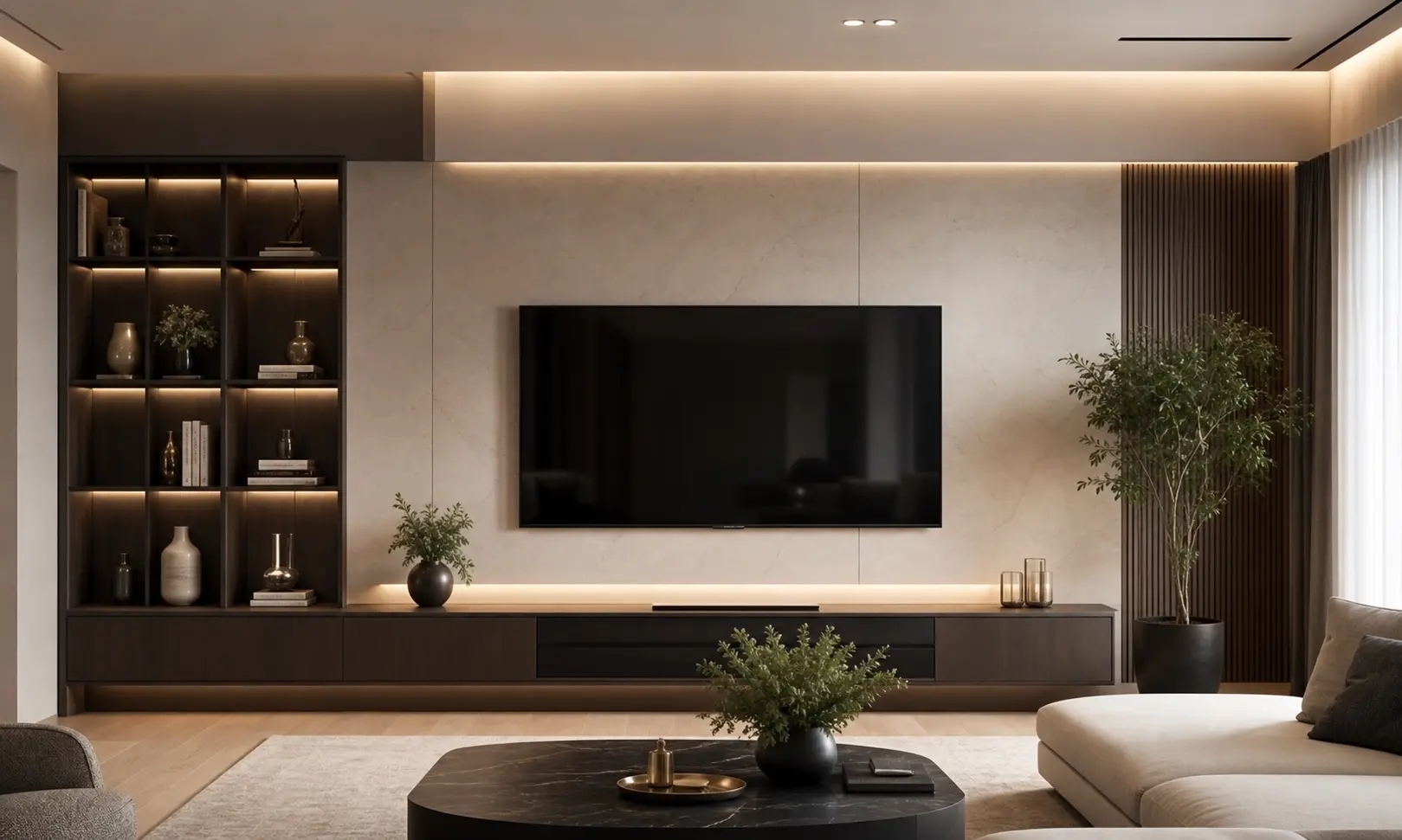 Modern TV Wall Design