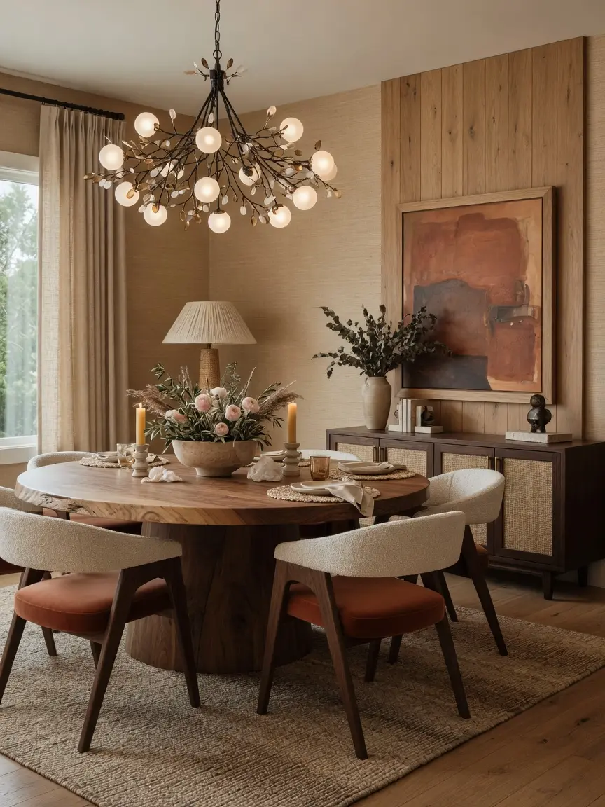 Round Dining Table