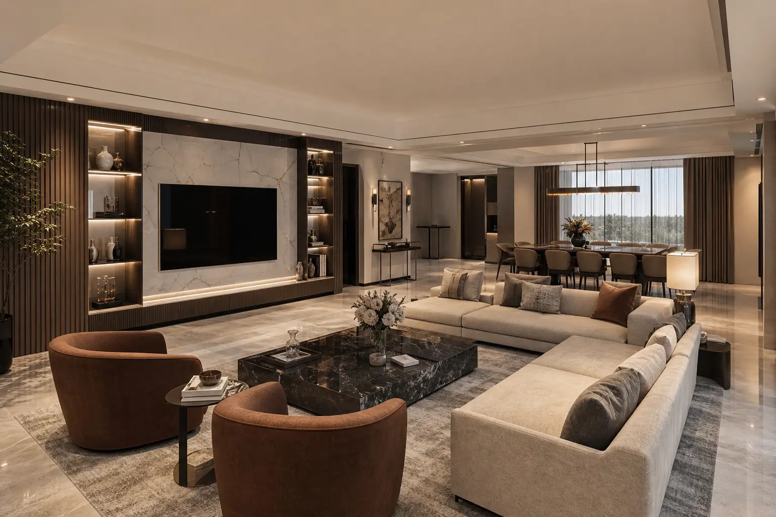 Modern Luxury Living Room Design Ideas
