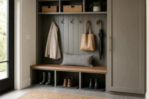 10 Compact Modern Mudroom and Entryway Bench Ideas With Storage