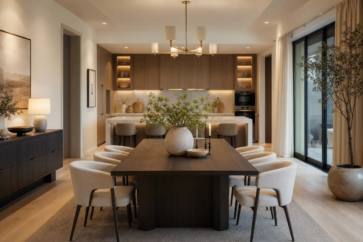 Modern Luxury Dining Room Design Ideas