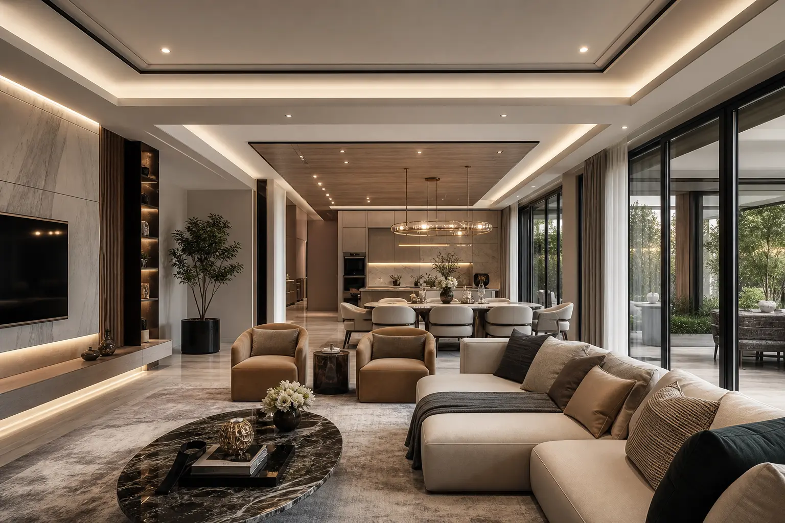 Modern Luxury Living Room Design Ideas