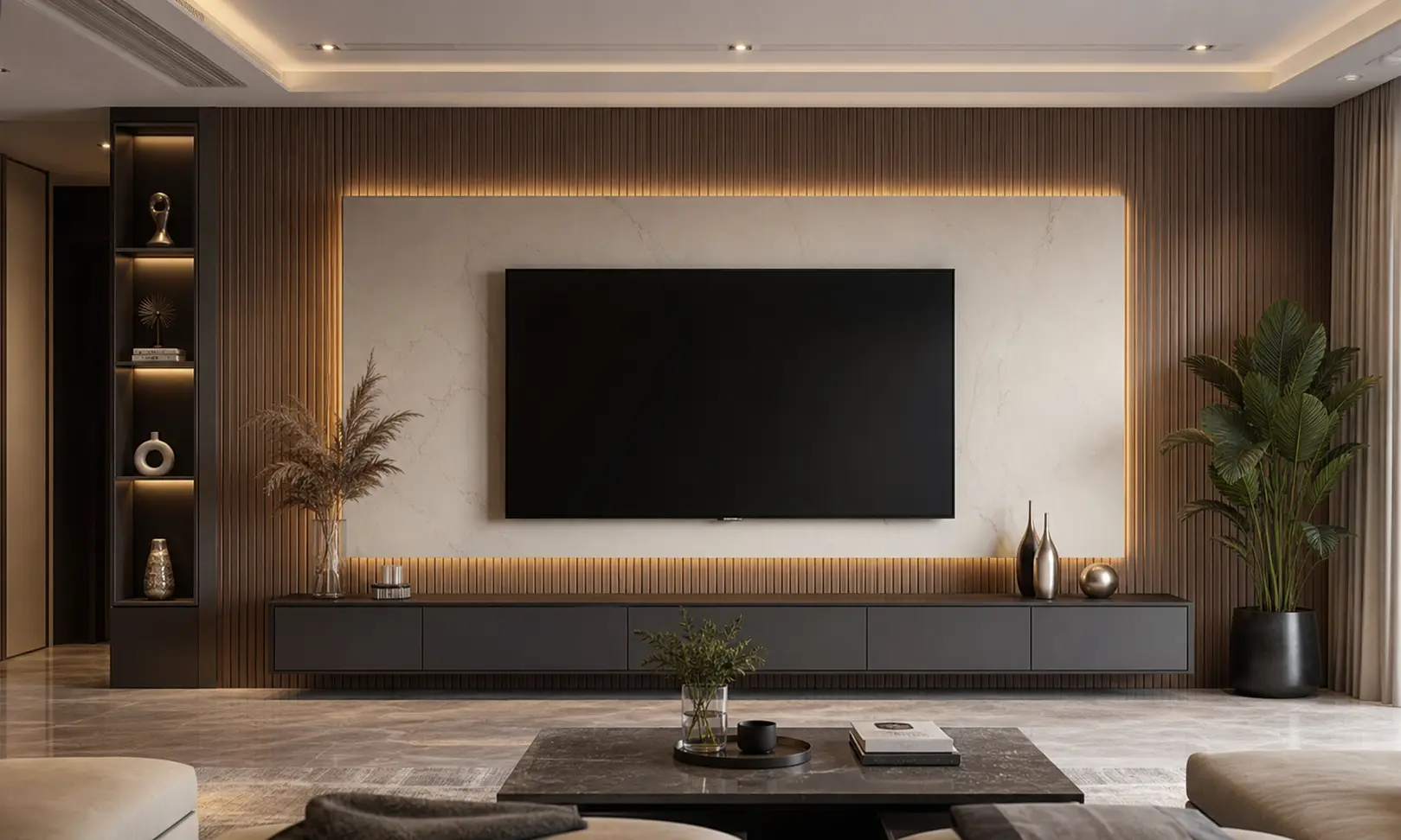 Modern TV Wall Design
