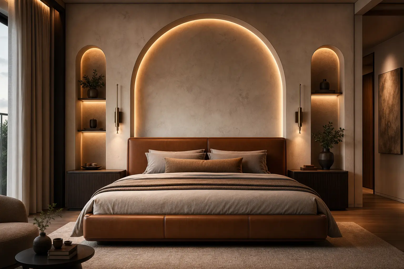 Aesthetic Bedroom Accent Wall Ideas