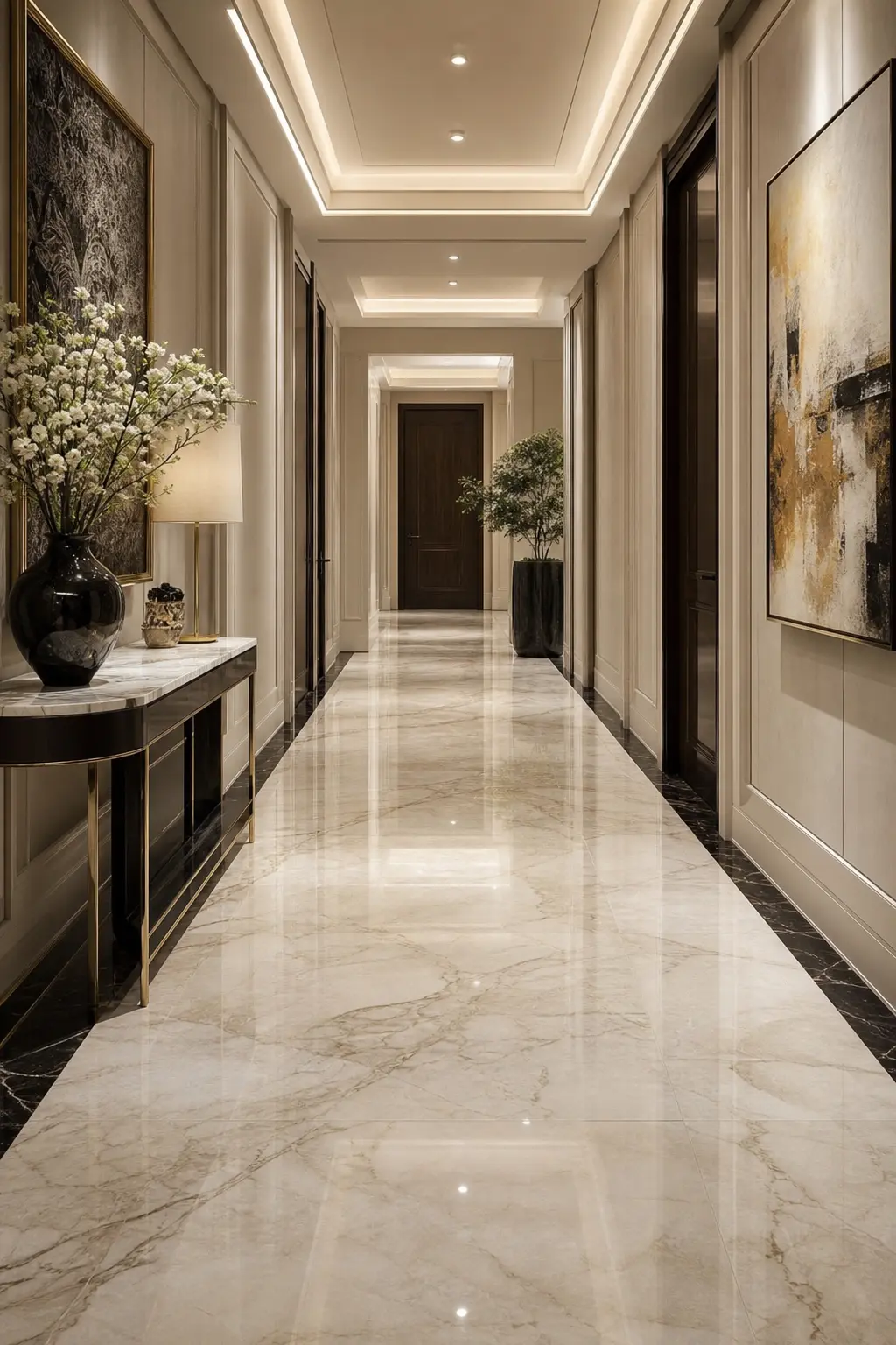 Modern Luxury Hallway Interior Ideas