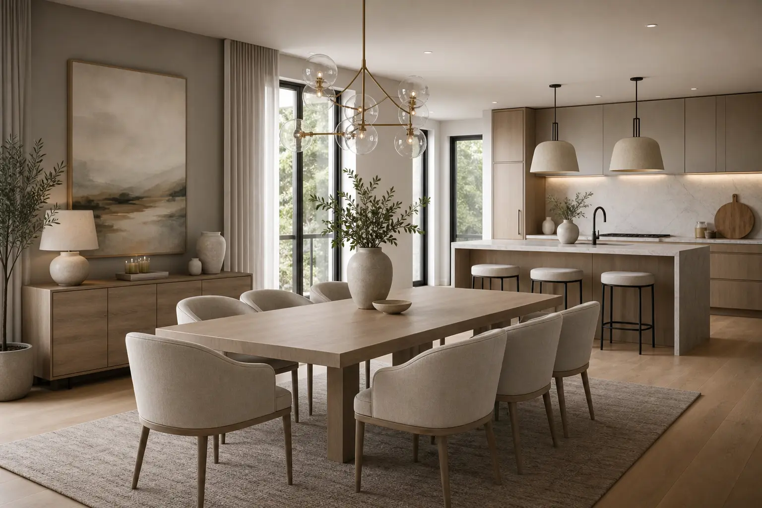 Modern Luxury Dining Room Design Ideas