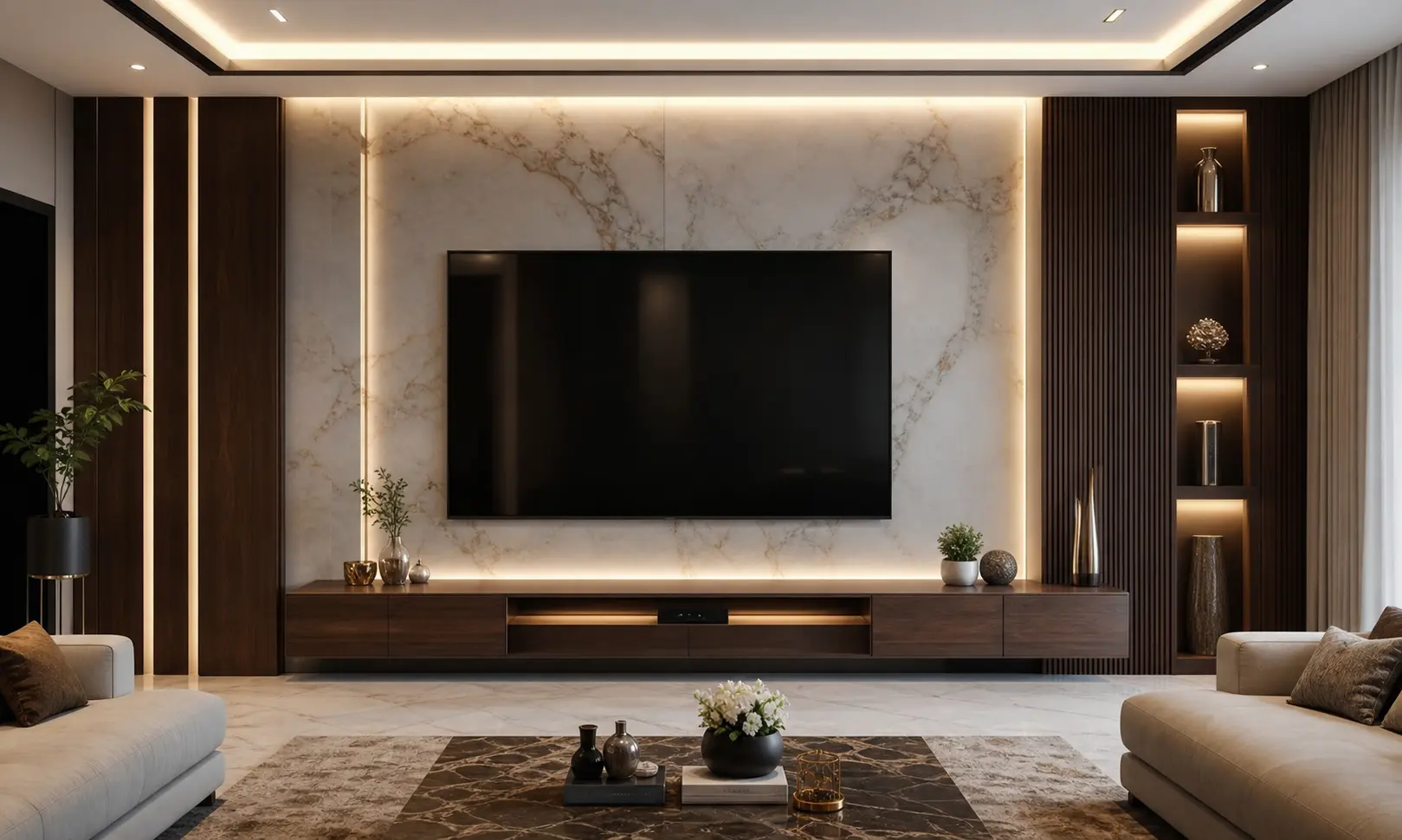 Modern TV Wall Design