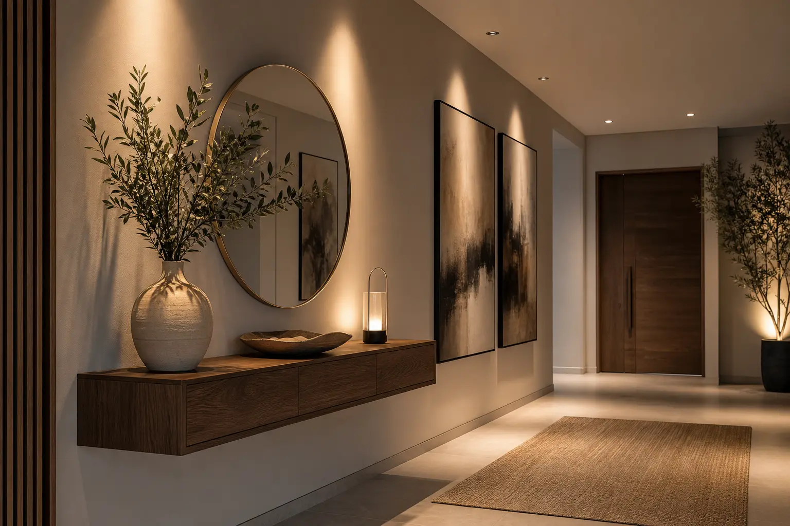 Modern Hallway Wall Decor Ideas