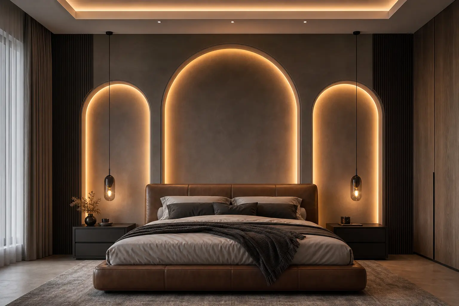 Aesthetic Bedroom Accent Wall Ideas