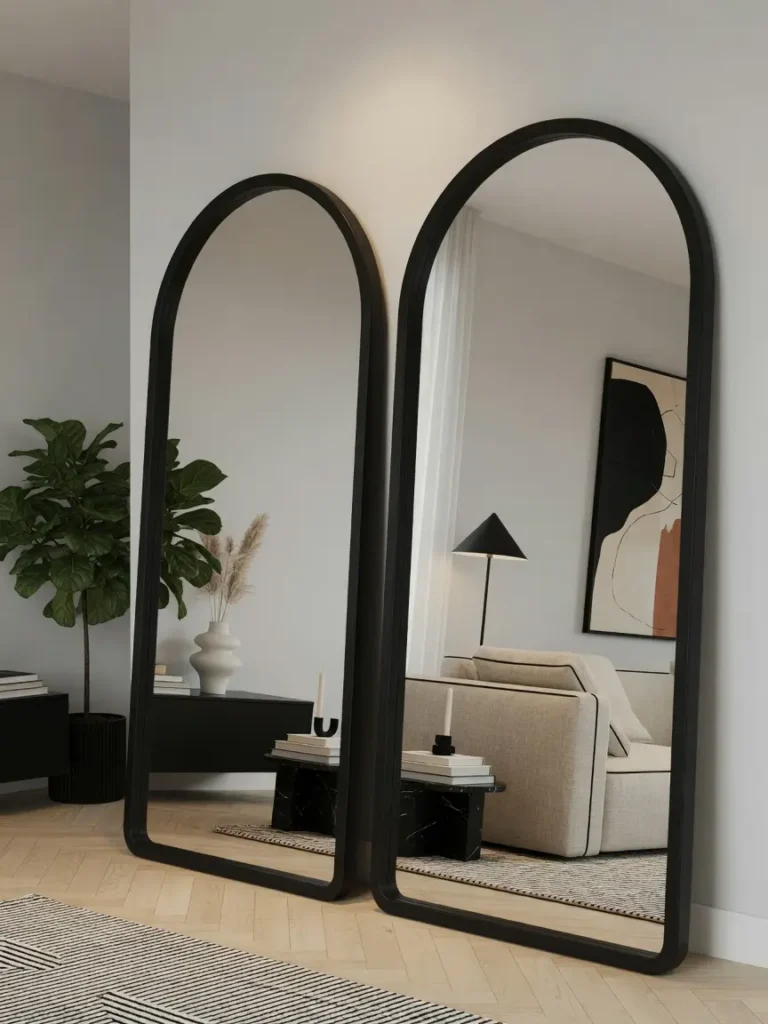 Modern Arched Floor Mirror Ideas