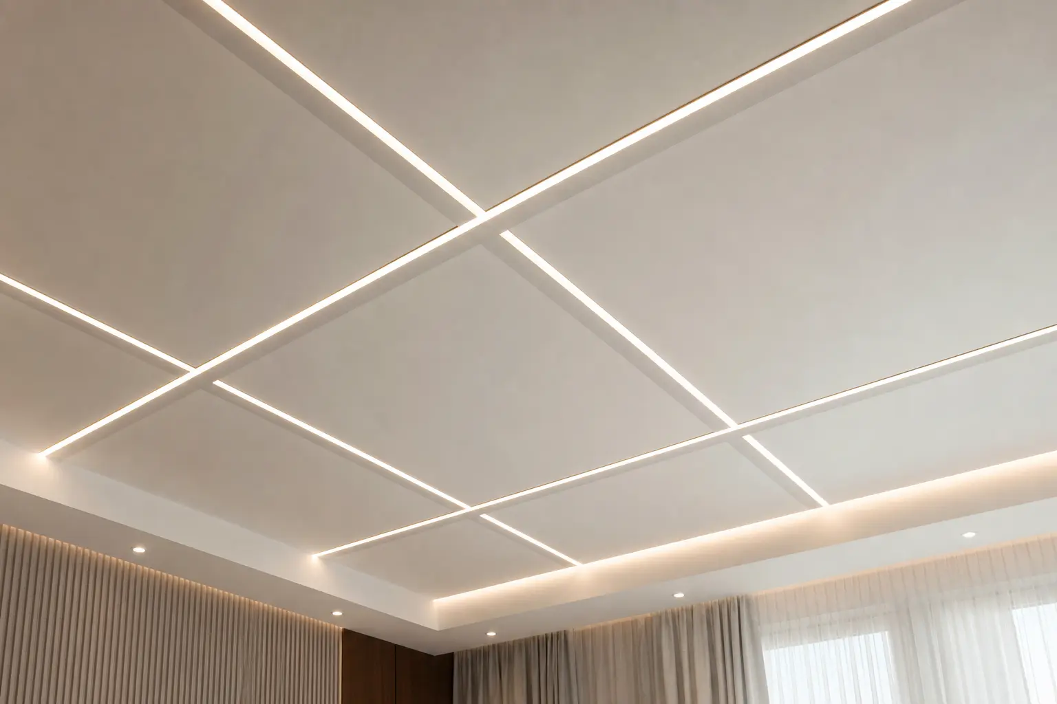Modern Minimalist False Ceiling Design Ideas