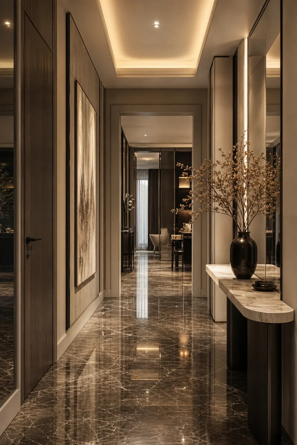 Modern Luxury Hallway Interior Ideas