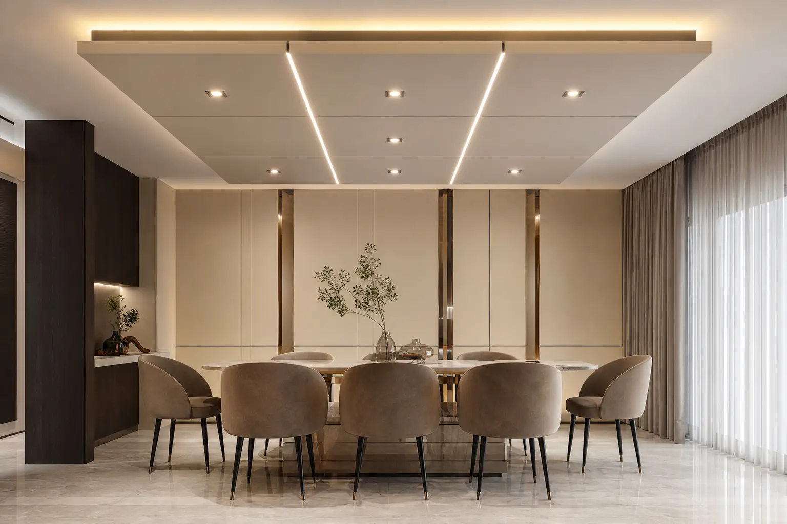 Modern Minimalist False Ceiling Design Ideas