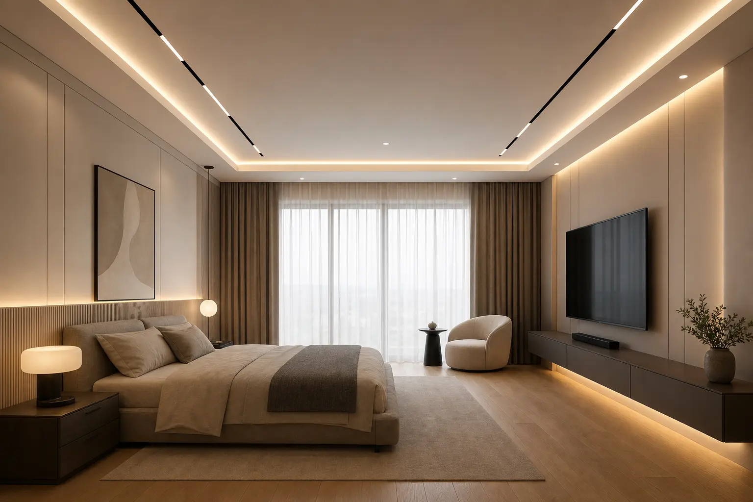 Modern Minimalist False Ceiling Design Ideas