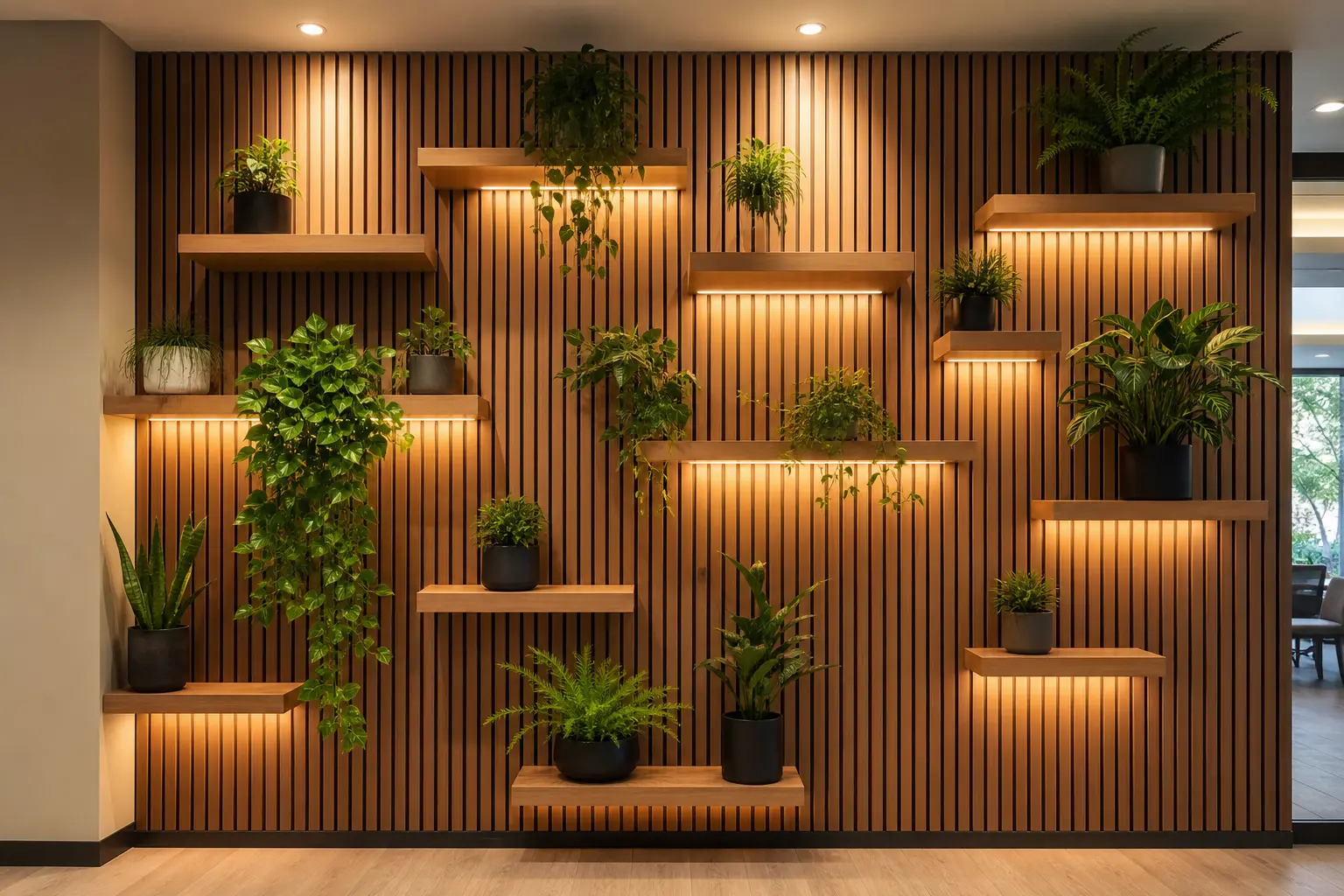 Modern Indoor Plant Wall Ideas