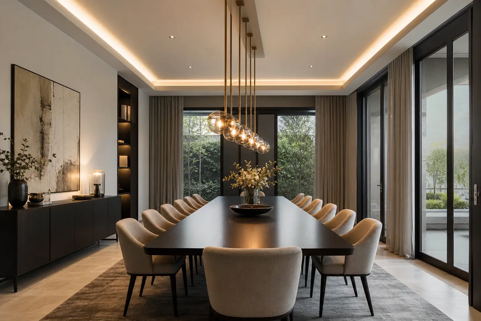 Modern Dining Room Pendant Lighting Ideas