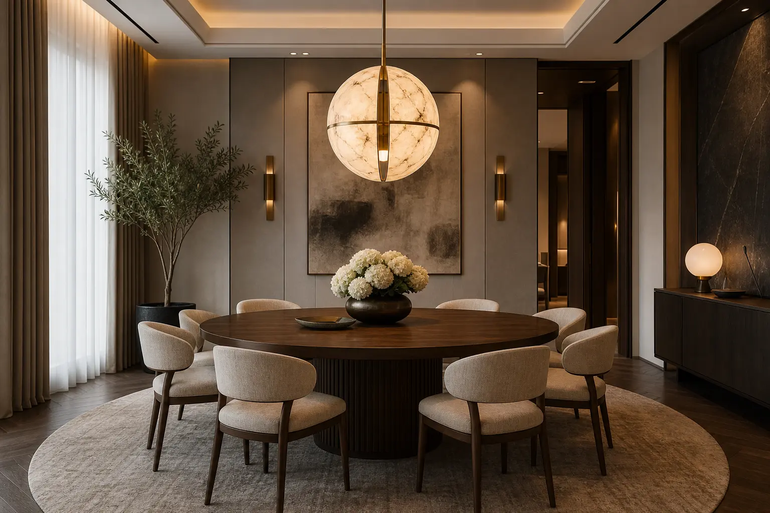 Modern Luxury Dining Room Design Ideas
