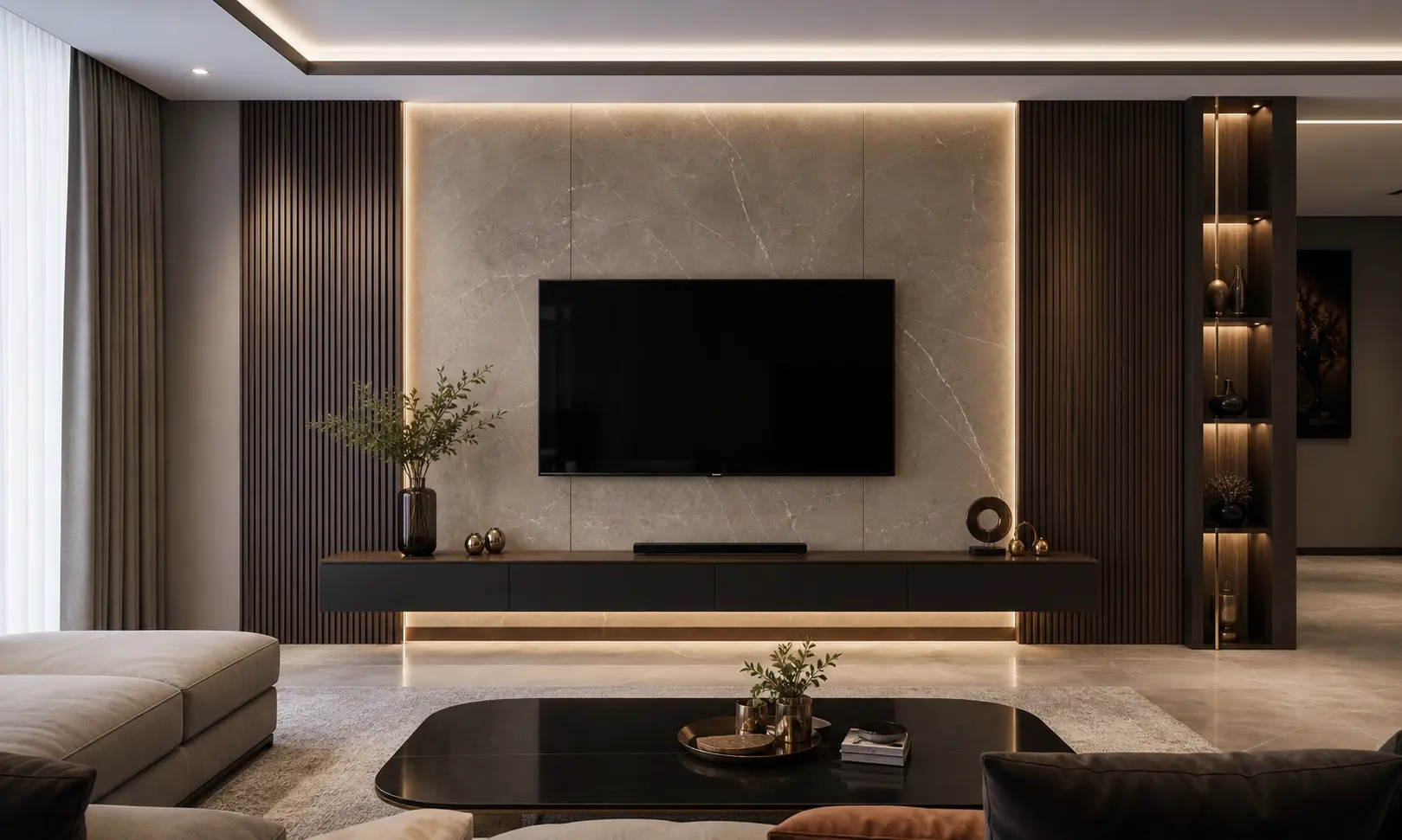 Modern TV Wall Design