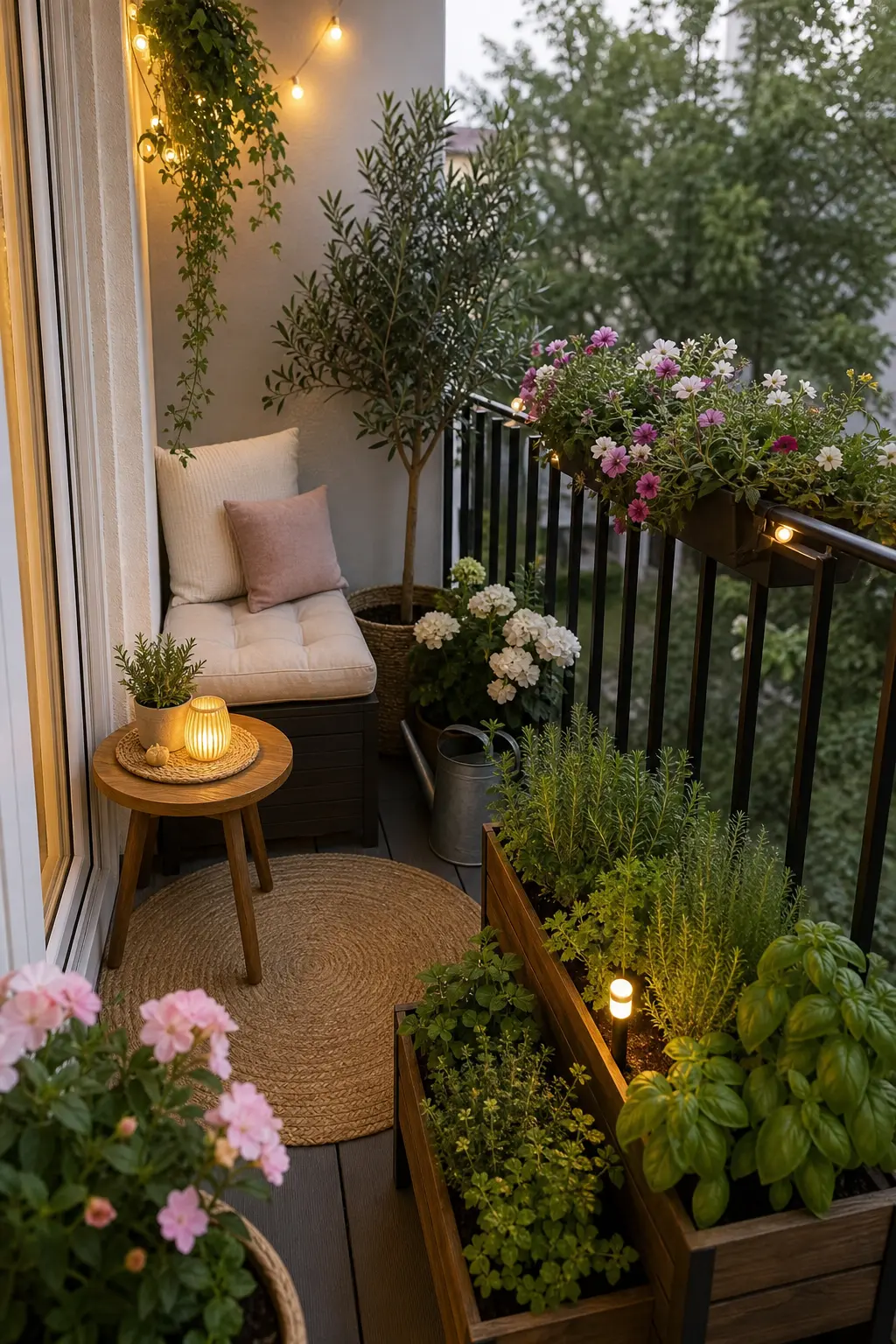 Aesthetic Balcony Garden Ideas