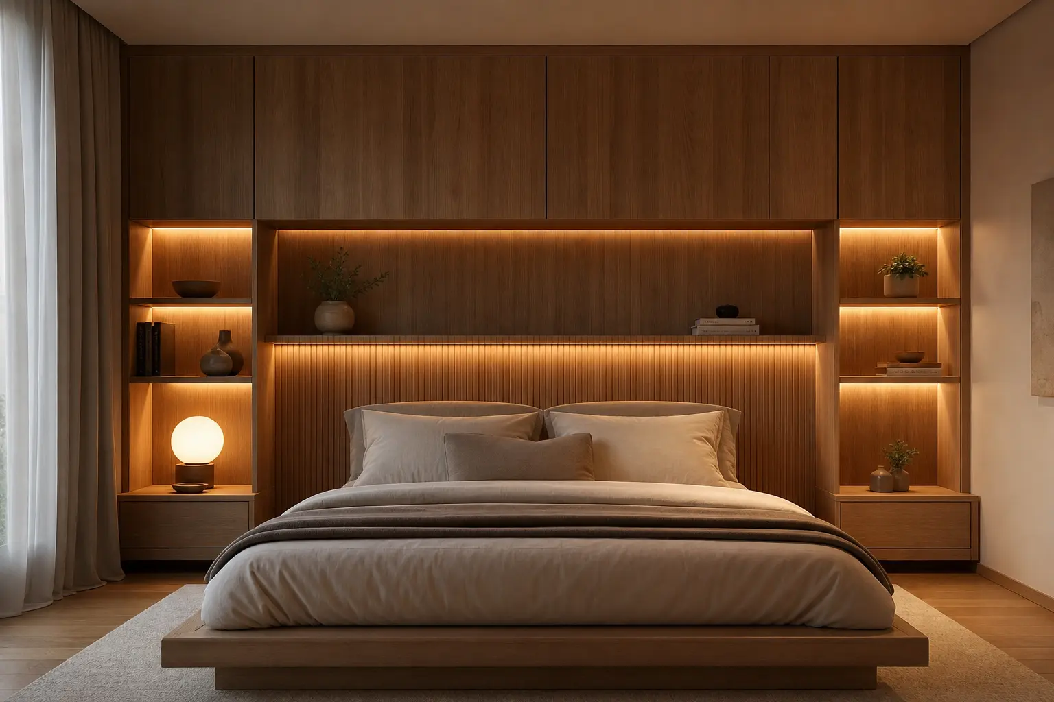 Modern Wooden Bedroom Design Ideas