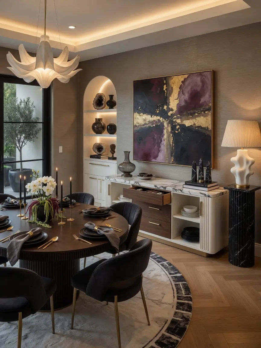 Round Dining Table