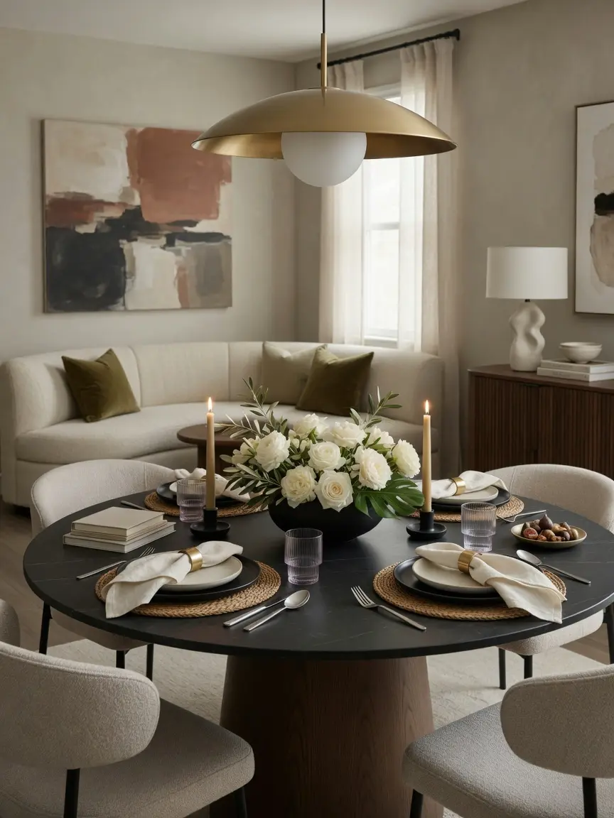 Round Dining Table