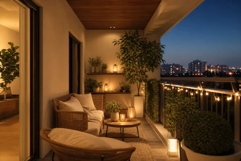 Cozy Modern Balcony Decor Ideas