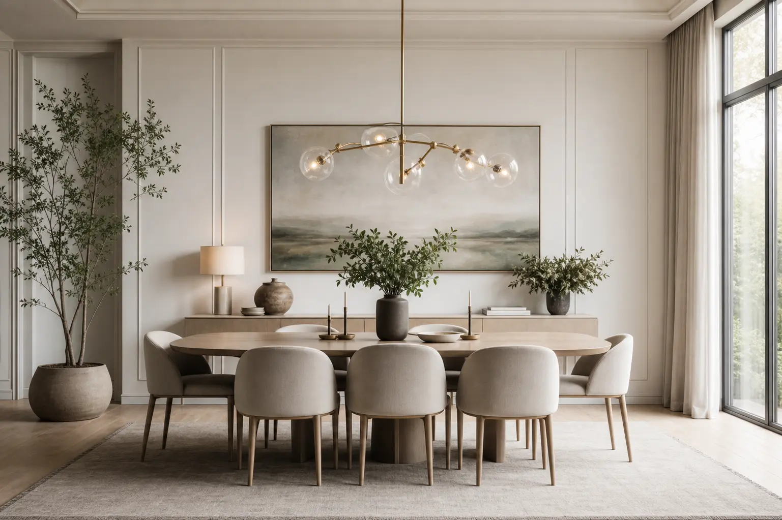 Modern Scandinavian Dining Room Ideas