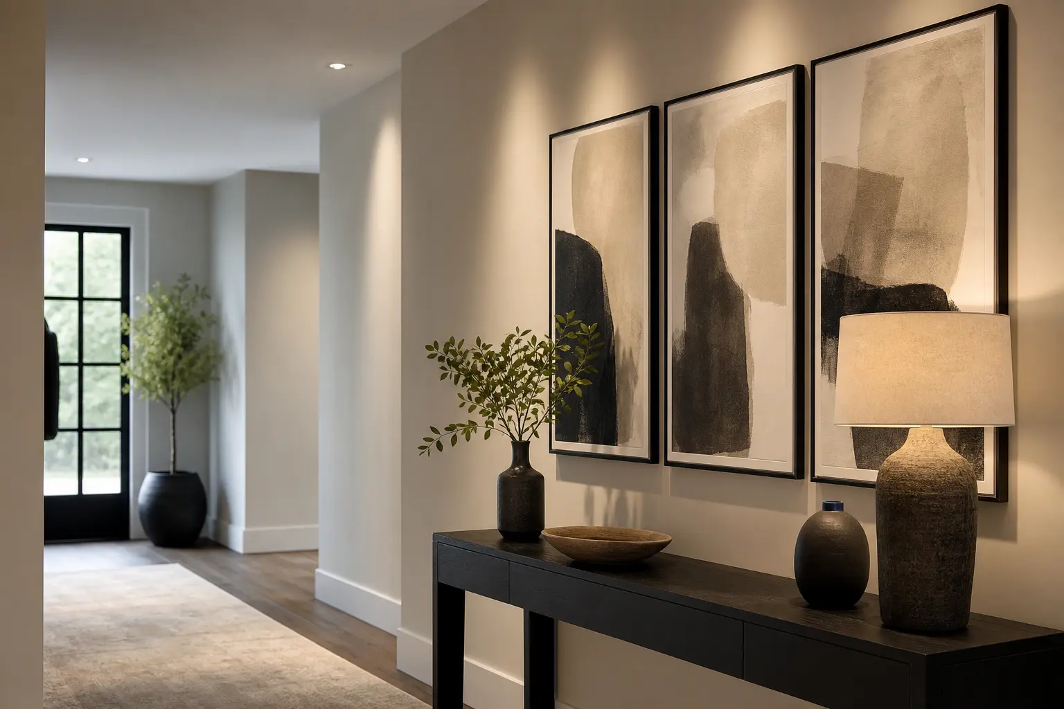 Modern Hallway Wall Decor Ideas