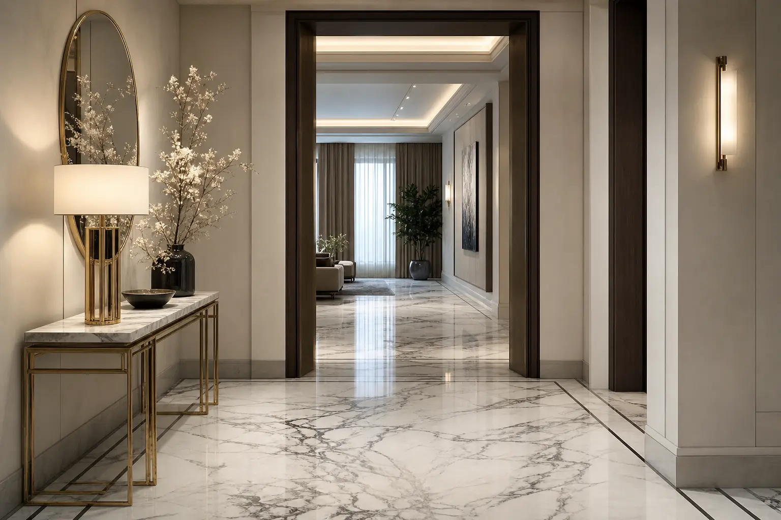 Modern Luxury Hallway Interior Ideas