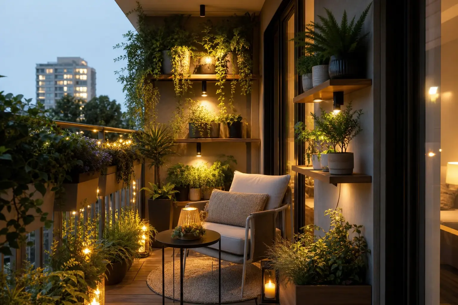 Cozy Modern Balcony Decor Ideas