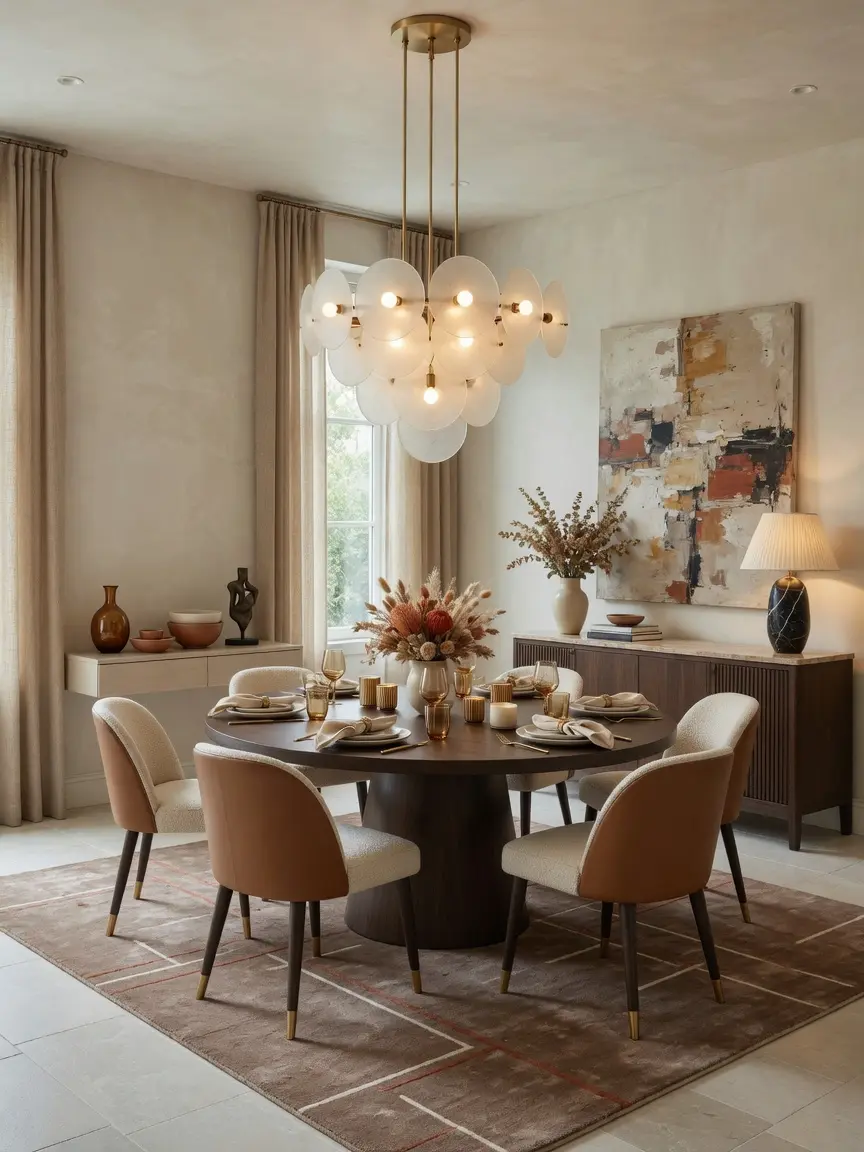 Round Dining Table