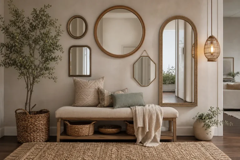 Aesthetic Boho Entryway Decor Ideas