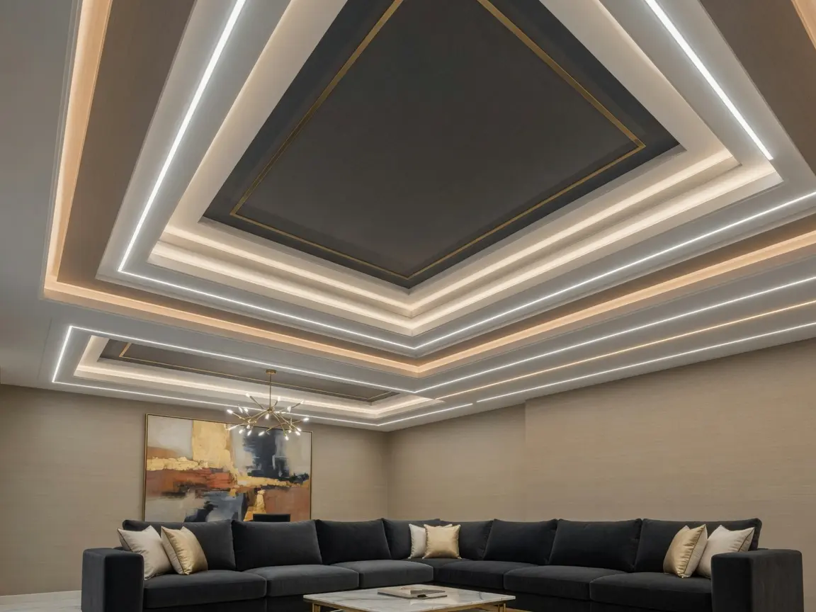 Modern LED False Ceiling Design Ideas for a Luxury