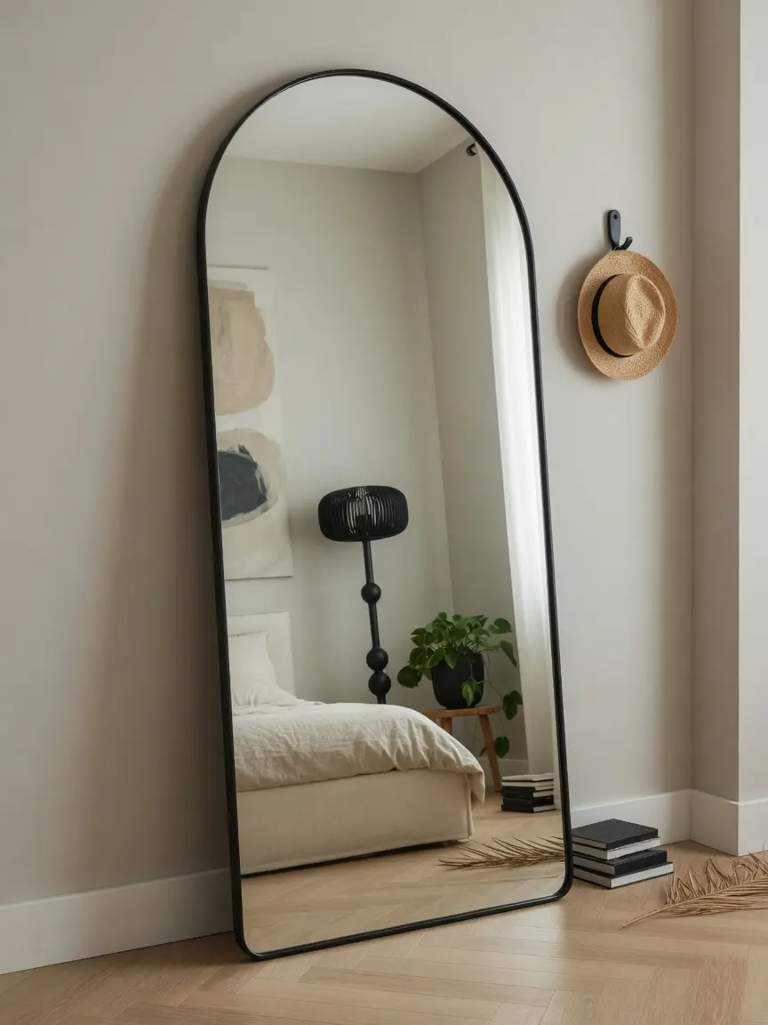 Modern Arched Floor Mirror Ideas