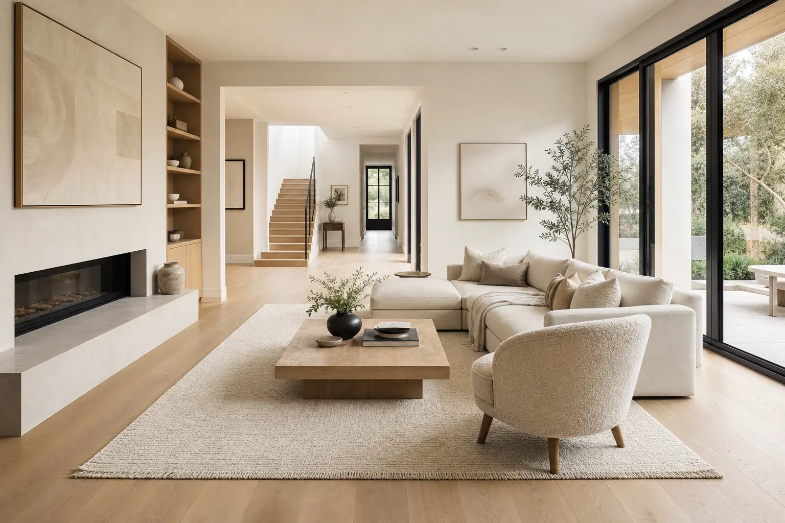 Modern Luxury Living Room Ideas with Scandinavian