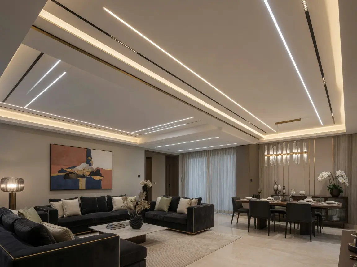 Modern LED False Ceiling Design Ideas for a Luxury