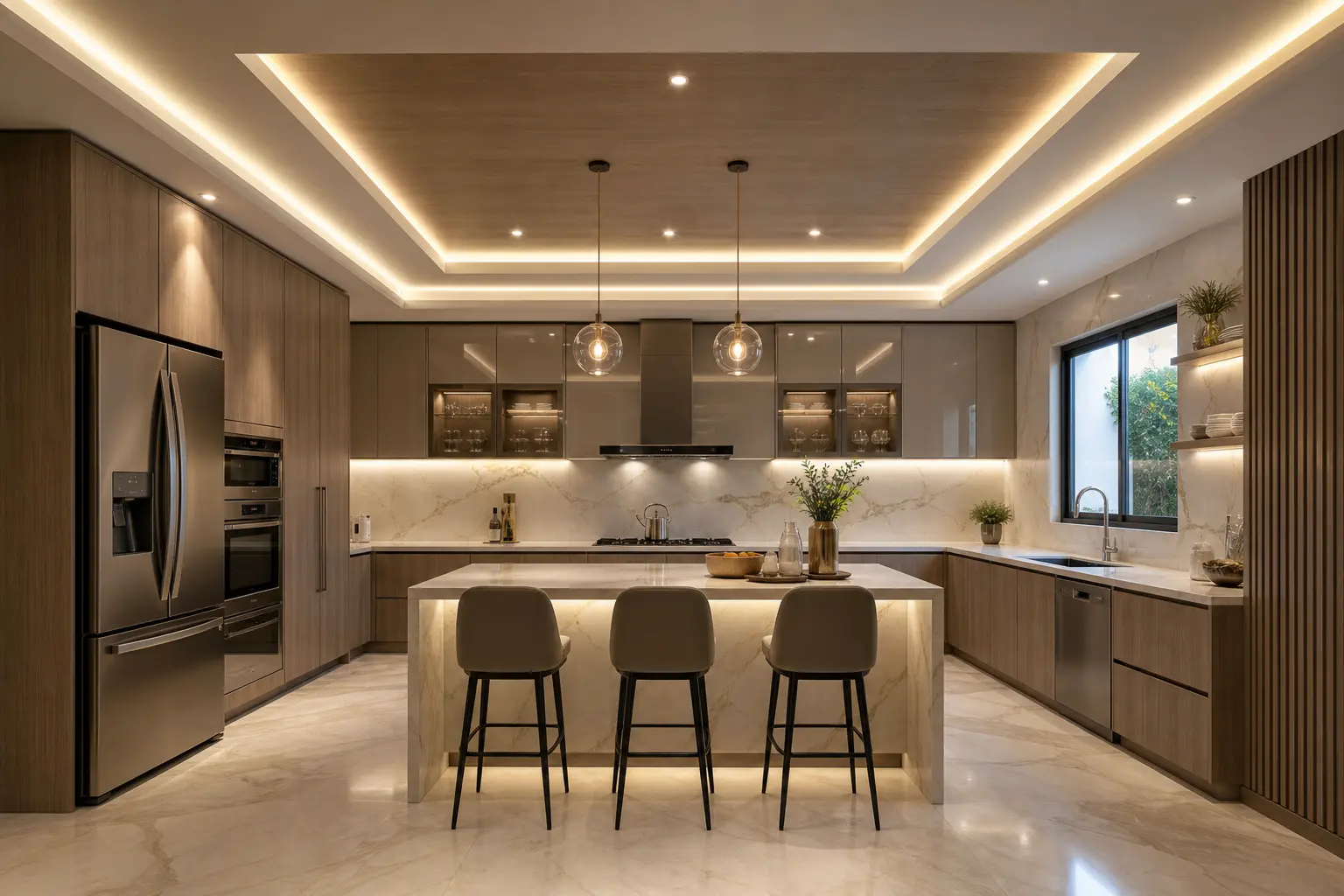 Modern Kitchen False Ceiling Design Ideas
