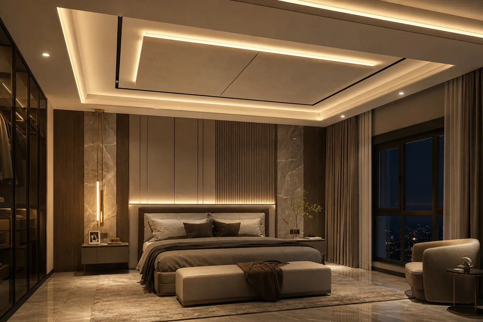 Modern Bedroom False Ceiling Design Ideas