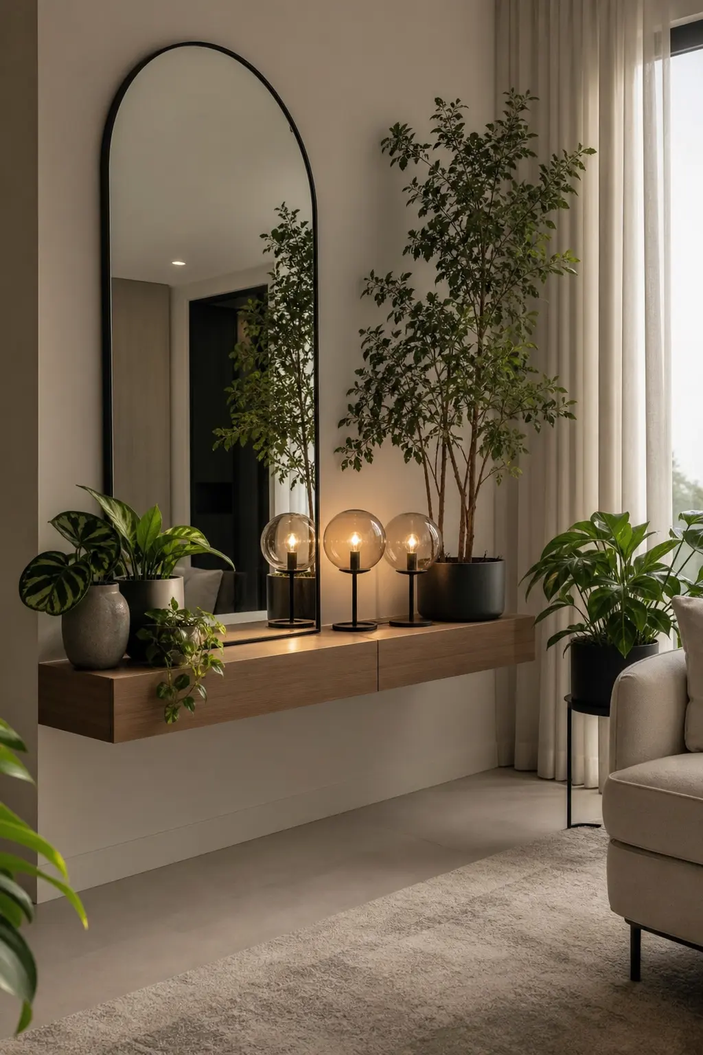 Modern Indoor Plant Corner Ideas